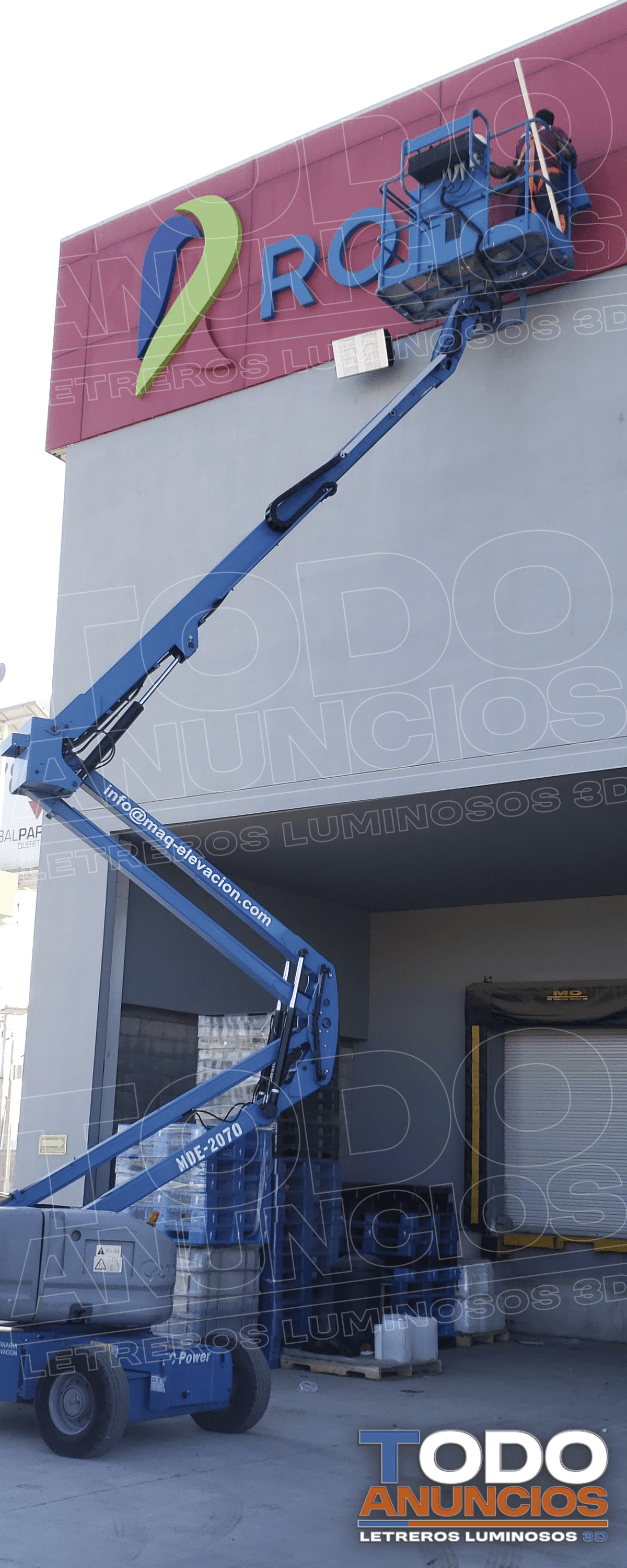 Letrero corporativo — ROL