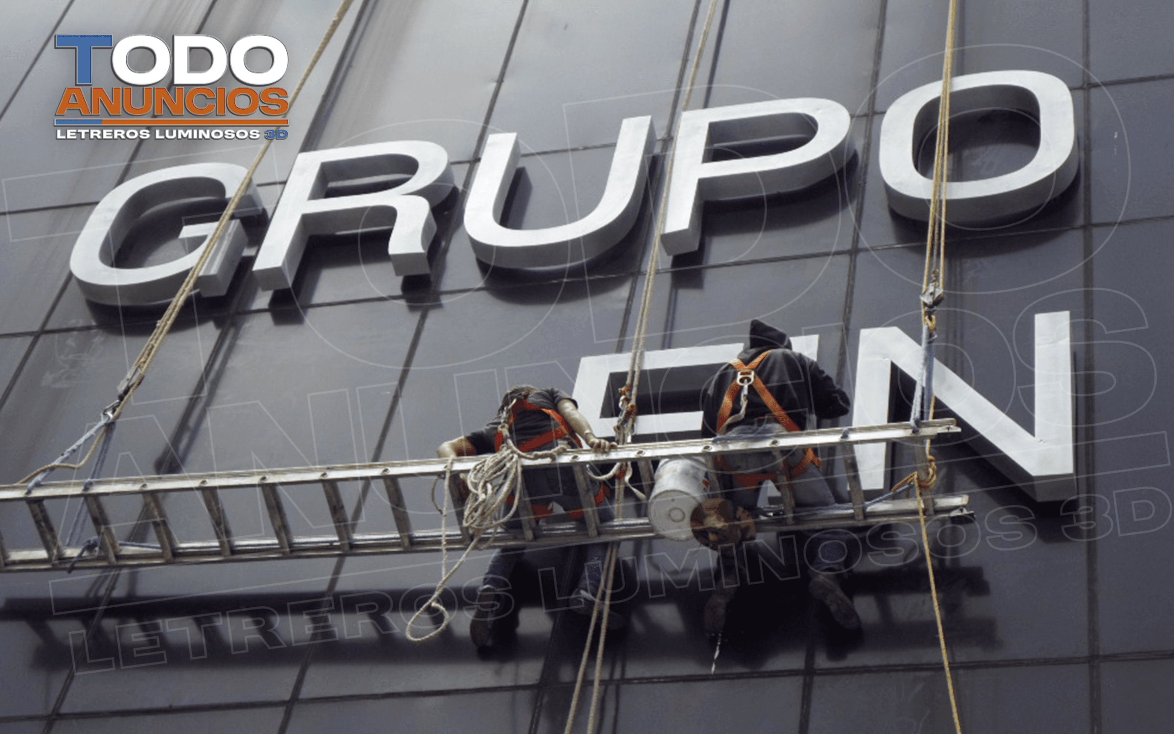 Letrero corporativo — Autofin